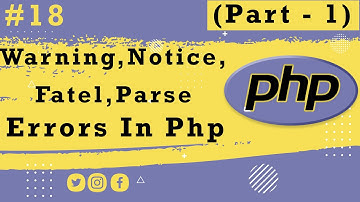 Errors in Php (Hindi)