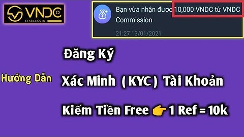 Ví ONUS/VNDC - Hướng Dẫn Đăng Ký Và Xác Minh Tài Khoản Nhận 35k | TÚ MMO
