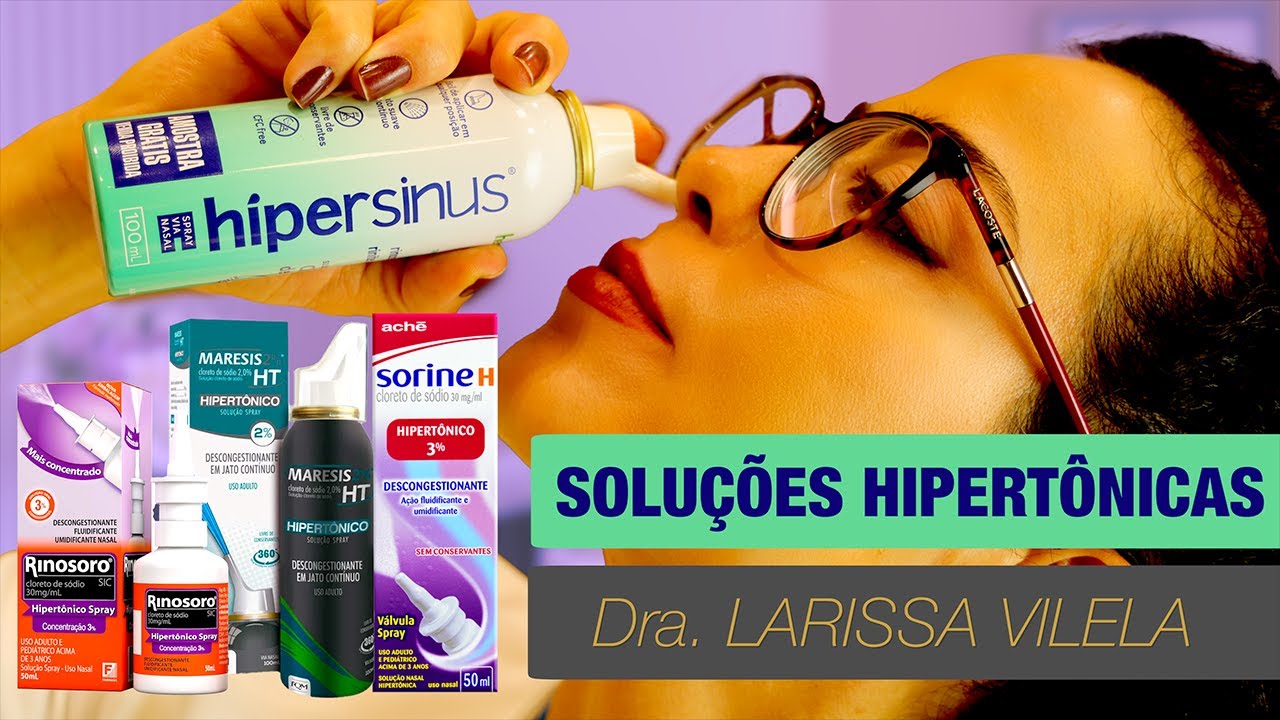 Solução hipertônica para lavagem nasal: o que é, para que serve ...