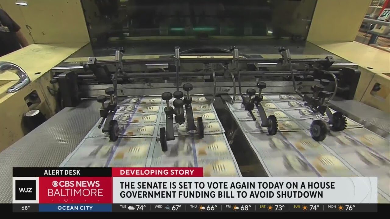 Senate to vote again today on House government funding bill to avoid ...