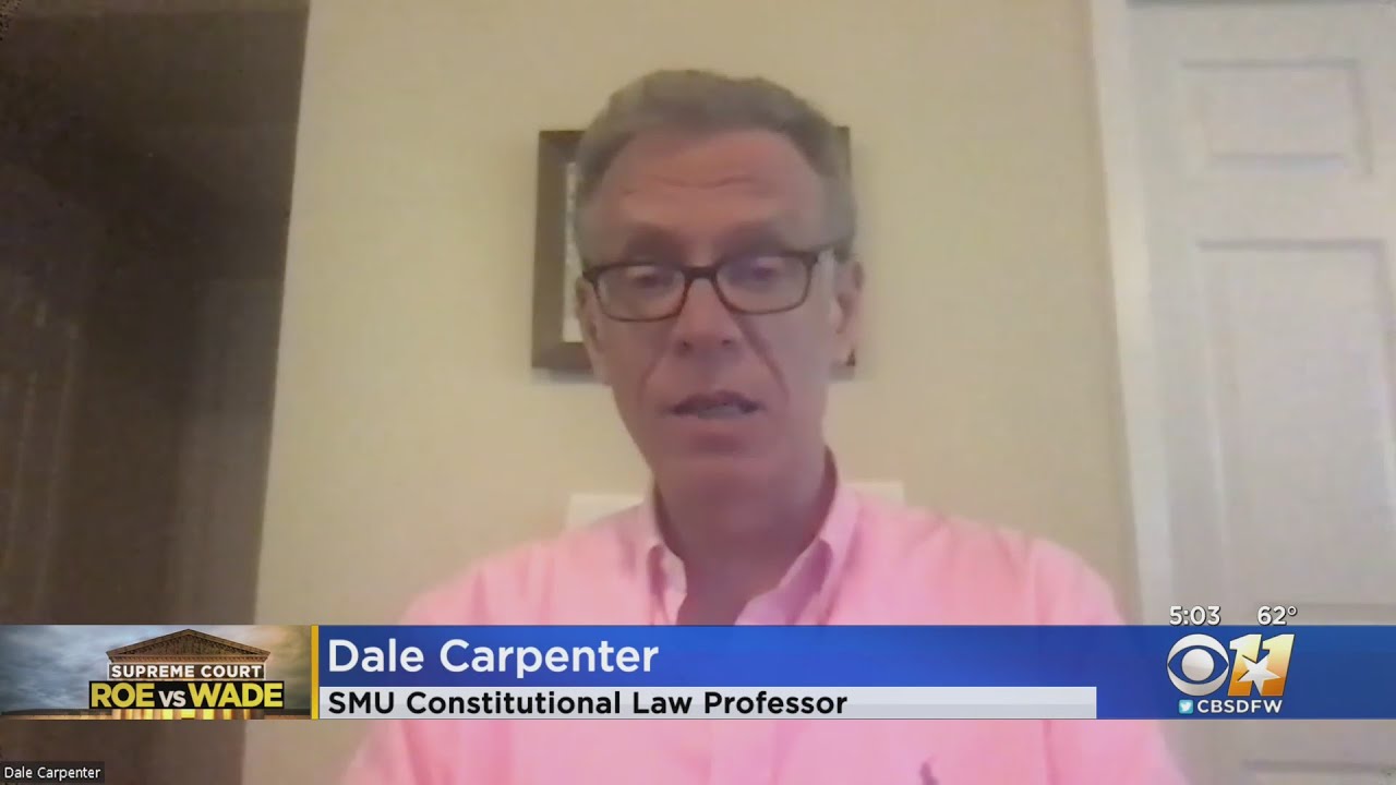 Reaction from SMU law professor to SCOTUS draft opinion on Roe V. Wade