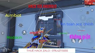 H.A.C.K P.U.B.G MOBILE l HIỆN ĐỊCH , AIMBOT , MODSKIN , ATIBAN ,LEO RANK CUỐI MÙA LÀ DỄ