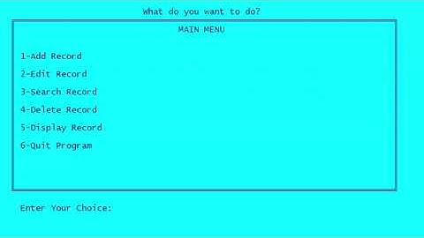 Student Management System Project in C++ | ProgramXL Projects