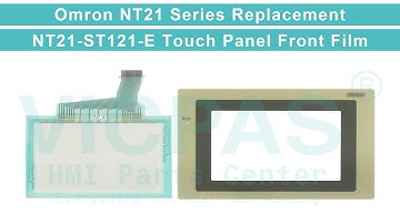 Omron NT21 NT21-ST121-E Protective Film Touch Panel Replacement Repair