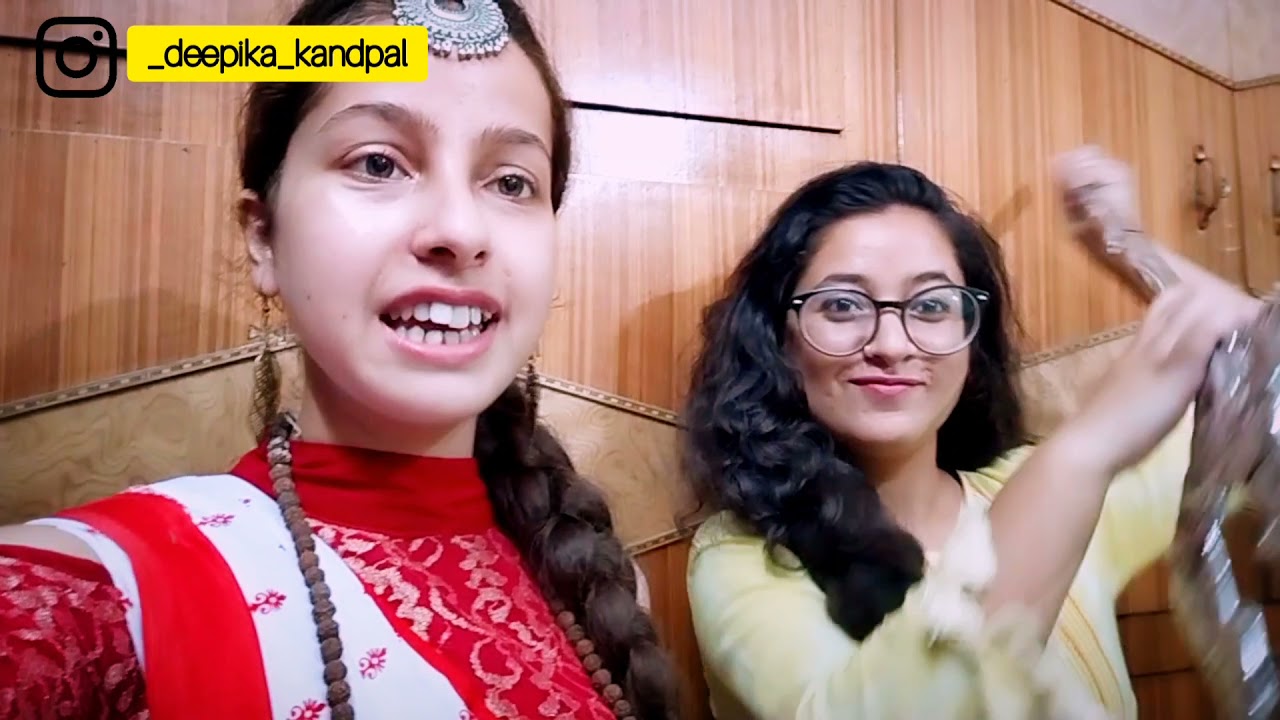 My First Vlog| BTS of Navratri Special| Deepika Kandpal| #dancevlog #firstvlog2021 #navratrispecial