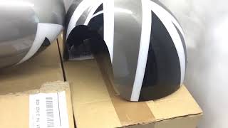 Mi̇ni̇ Cooper F55 F56 Black Jack Ayna Kapak Takimi 51142354915_51142354916