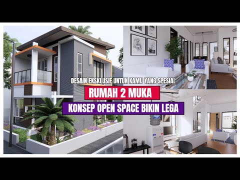 Cukup Rumah ini yang bermuka 2, Kamu jangan - Rumah 9x12 di lahan huk lengkap dgn Roof Terracenya