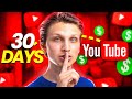 I monetized a faceless youtube channel in 30 days to prove its not luck