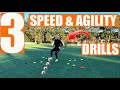 3 speed  agility drills for soccer  joner football