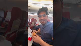 AirIndia Express Free Food #trending #comedy #youtubeshorts #airindiaflight #flightfood #information