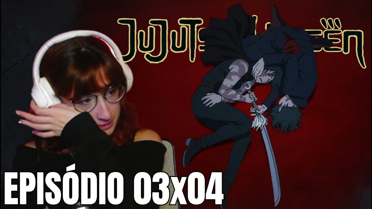 MAKI ESTÁ INSANA 😱 | React Jujutsu Kaisen EPISÓDIO 04 TEMPORADA 03