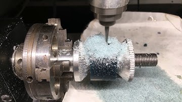milling a ring in wax  part 1