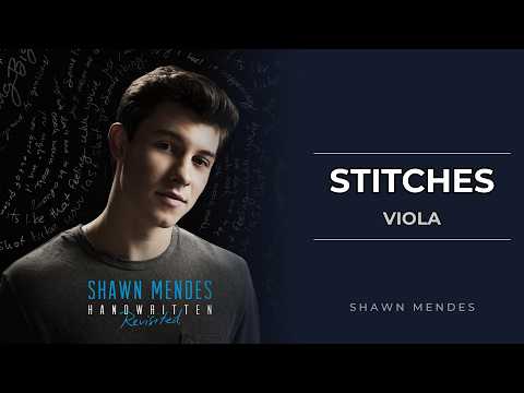 Stitches (Viola - Easy & Standard Versions) - Shawn Mendes