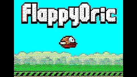 ORIC ATMOS += FLAPPY ORIC += A 2020 GAME