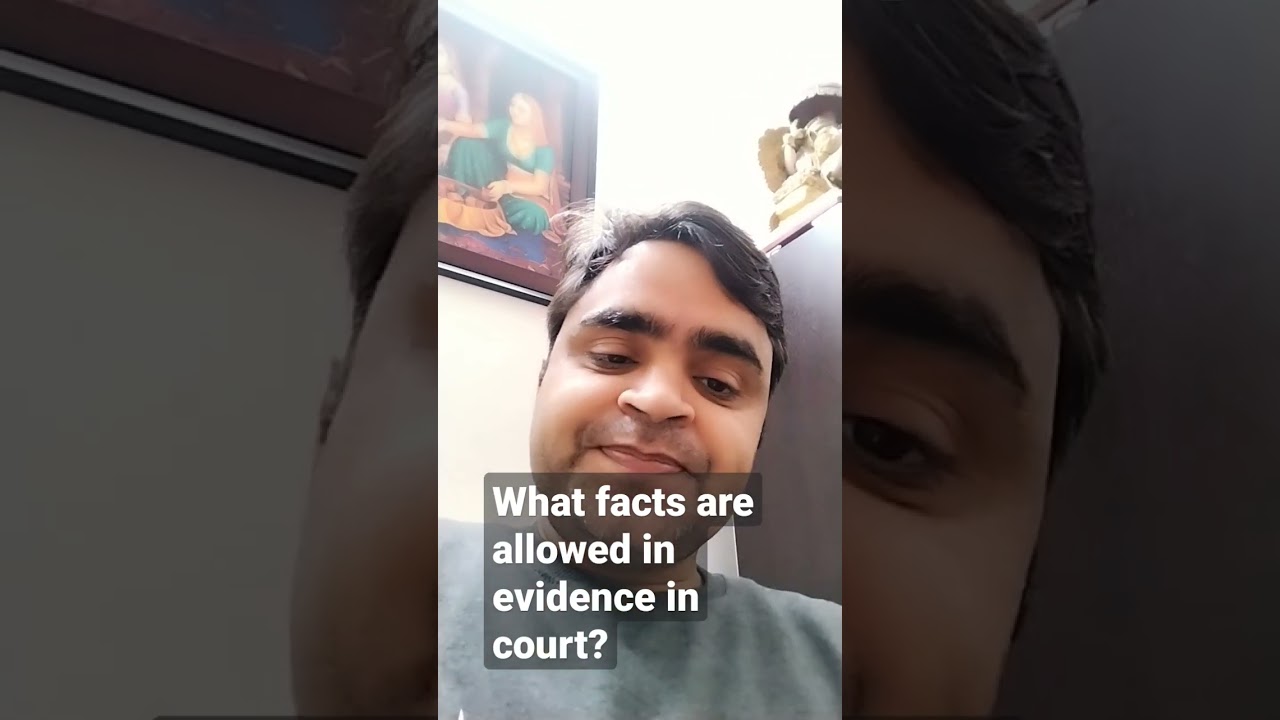 What questions are allowed in evidence in court? objection kya hota hai