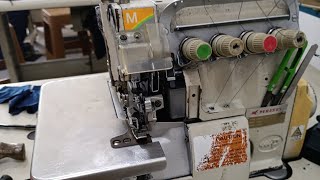 Tutorial Cara ganti sepatu mesih obras industrial seewing machine