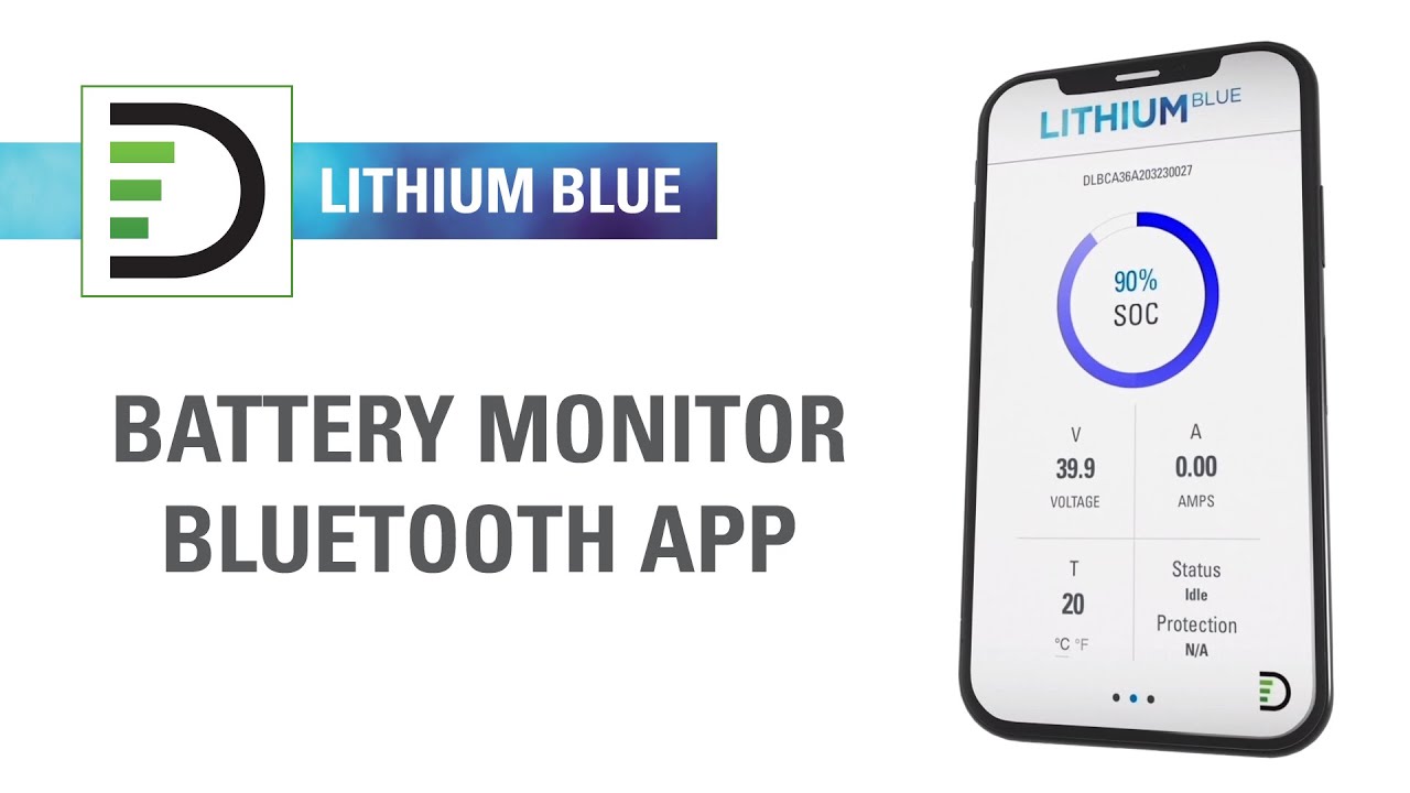 Discover Lithium Blue LiFePO4 Bluetooth Battery, 12v 100Ah DLB-G24-12V