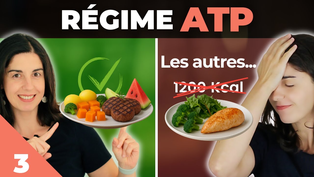 RÉGIME ATP : Ce Qui Se Passe Dans le Corps Comparé aux Autres Régimes (Vidéo 3 sur 5)