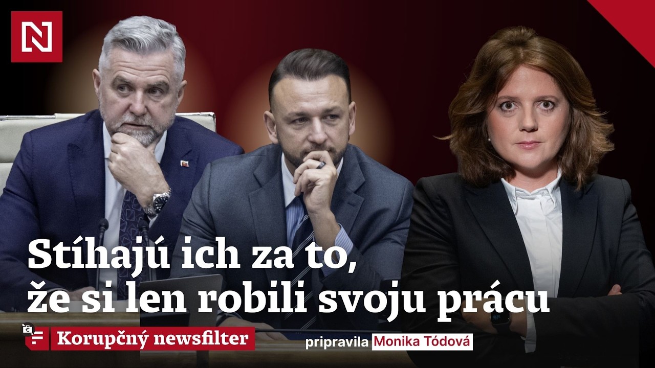 Korupčný newsfilter: Policajtov a prokurátora stíhajú za to, že si len robili svoju prácu