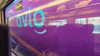Here is the Avlo 106 Train in Chamartin Tuesday 31 March 2026