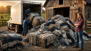 The Cotton Mill Dumped Fabric Scraps at Her Barn for 11 Years—Then She Turned Them Into a $650,000