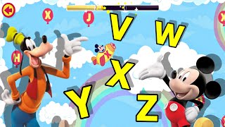 Mickey Mouse: Lost Letter Adventures - Find the letters V,W,X,Y,Z - Disney Junior