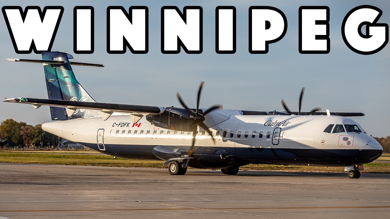 INCREDIBLE ACTION! The VERY BEST of PLANE SPOTTING in Winnipeg (YWG/CYWG)