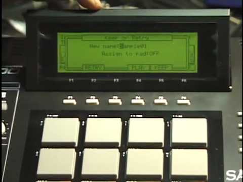 AKAI MPC2500 Sampling 2