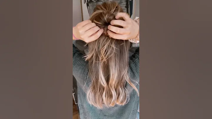 BIG Half up Bun- Fake it Till you Make it…