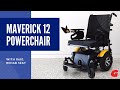 Gmobility merits maverick 12 with r601 rehab seat power wheelchair