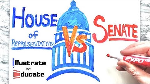 House of Representatives VS Senate | What is the difference between the House and the Senate?