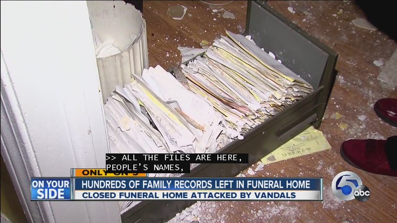 funeral records