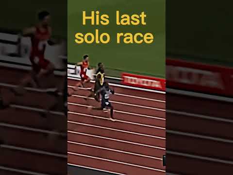Usain Bolt's last
