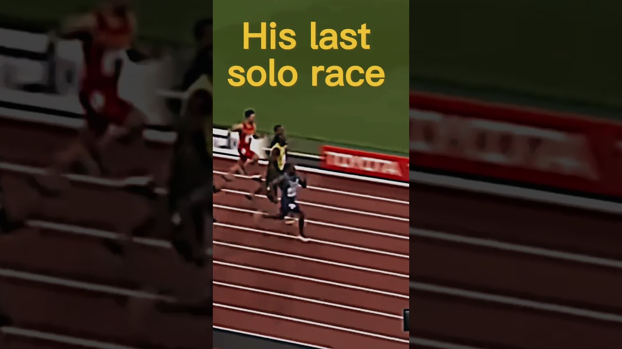 Usain Bolt's last race!😭