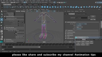 Maya Rigging Tutorial for beginners How to Rigg in Maya Lesson 11