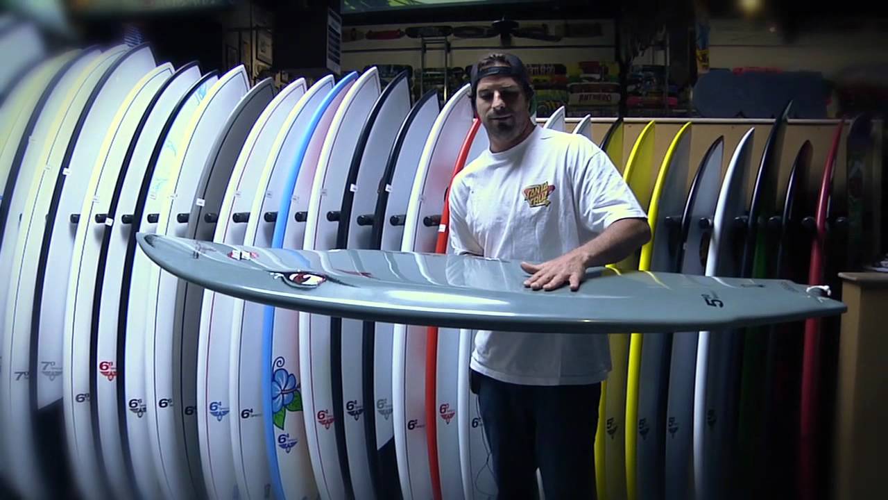 5'10 Gdeck Rob Shark - YouTube