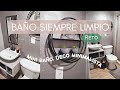 RETO* MINI BAÑO LIMPIEZA PROFUNDA DECO MINIMALISTA 🍃