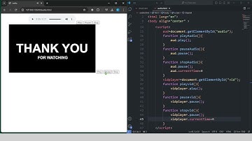 Control Audio & Video with JavaScript: Play, Pause, Stop Tutorial (Tamil)