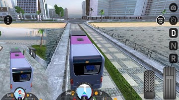 Bus Simulator 2023(Dubai Burj-al-arab) 3d Android iOS Gameplay