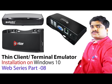 Quantum I Enter I Zebion 101 FL200 Thin client installation on windows 10- Part-1