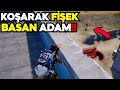 KOŞARAK İŞARET FİŞEĞİ BASAN ADAM😂PUBG MOBILE