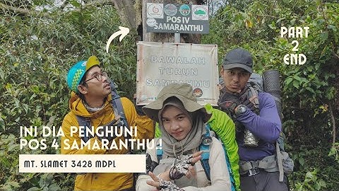 PENDAKIAN GUNUNG SLAMET via BAMBANGAN Part 2 | ADA APA DENGAN POS 4 SAMARANTHU?