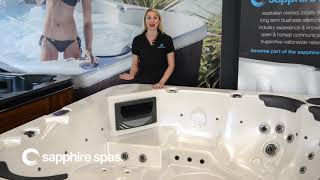 compare Sapphire Spas specifications
