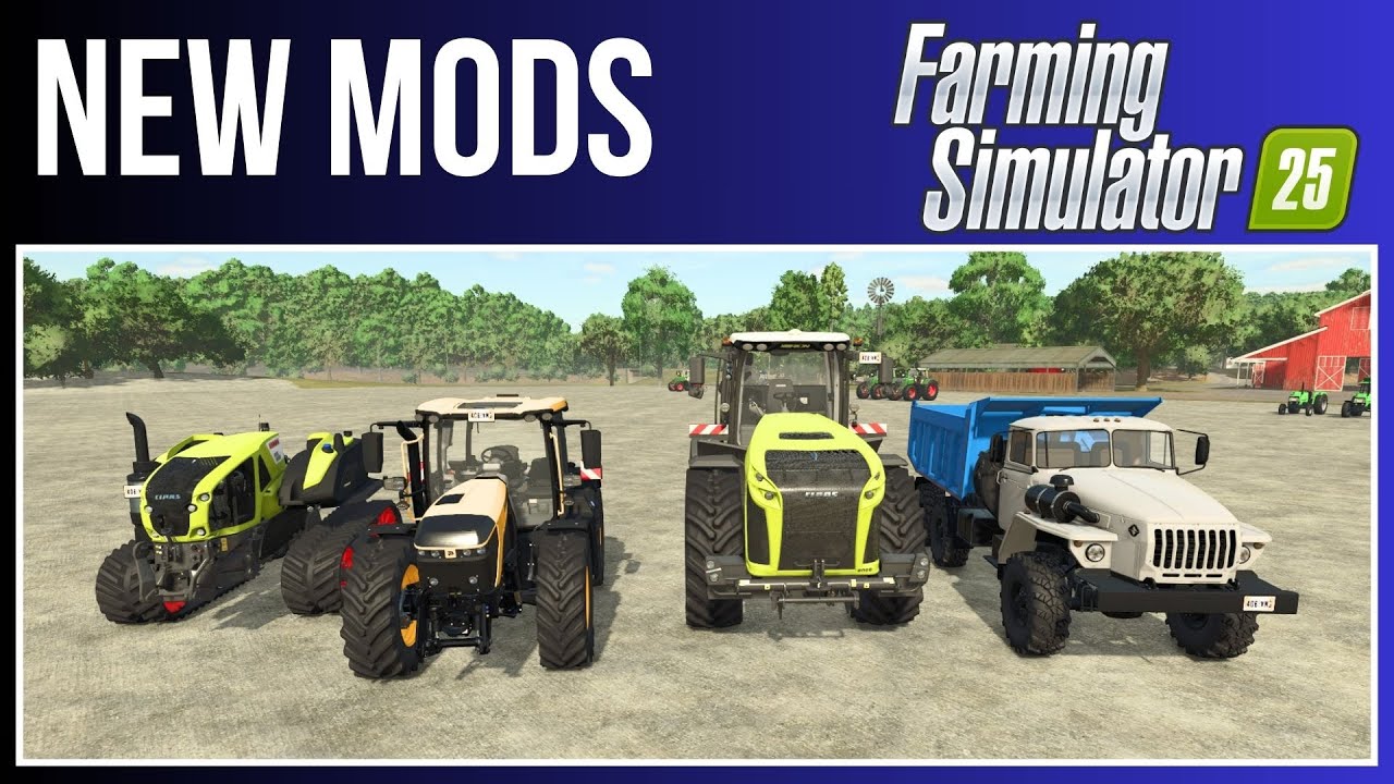 Mod Spotlight | TRACTOR MODS | Farming Simulator 25 - YouTube