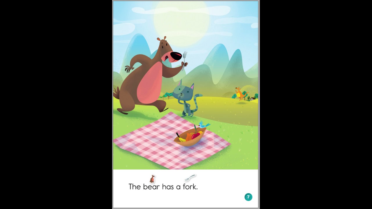 the picnic oxford phonics world level 1 النزهة قصة انجليزية من منهج