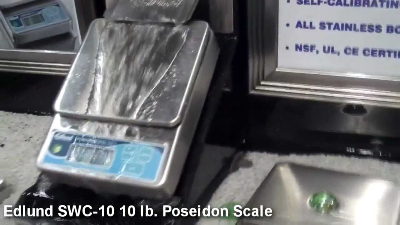 Edlund WSC-10 10 lb. Poseidon Scale - YouTube