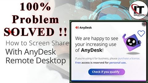 AnyDesk Waiting Problem | anydesk waiting for image issues Resolved ! #anydesk