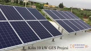 10 Kw Mesken Çatı Ges Güneş Enerji Santrali