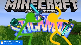 Stickman Mod for Minecraft PE 1.26.30+ | Best Stickman Addon for MCPE screenshot 1
