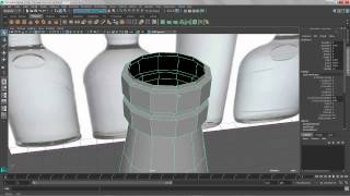 Creating Props:  Modeling a Bottle - Lesson 3
